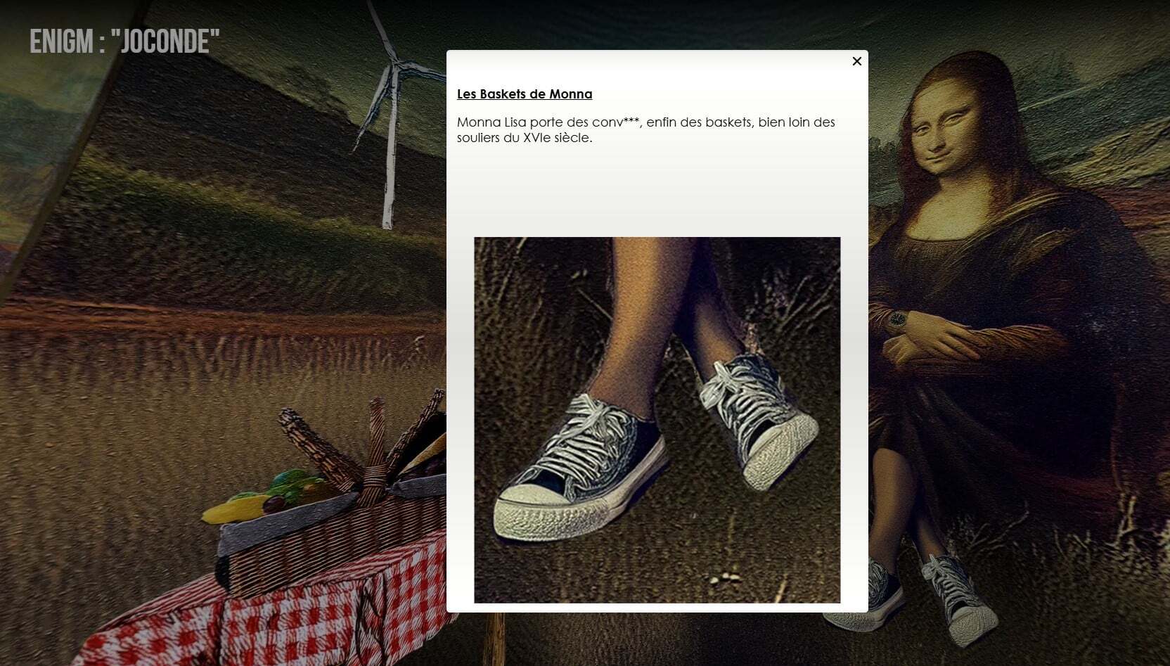 Enigme Photo 360 Joconde